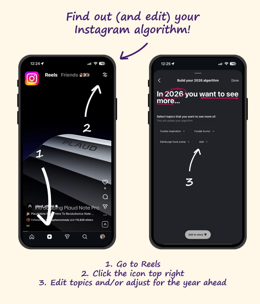 Ever wondered exactly why an algorithm targets you? Instagram just launched a button to tell you… Here is how to find it (and why it matters)